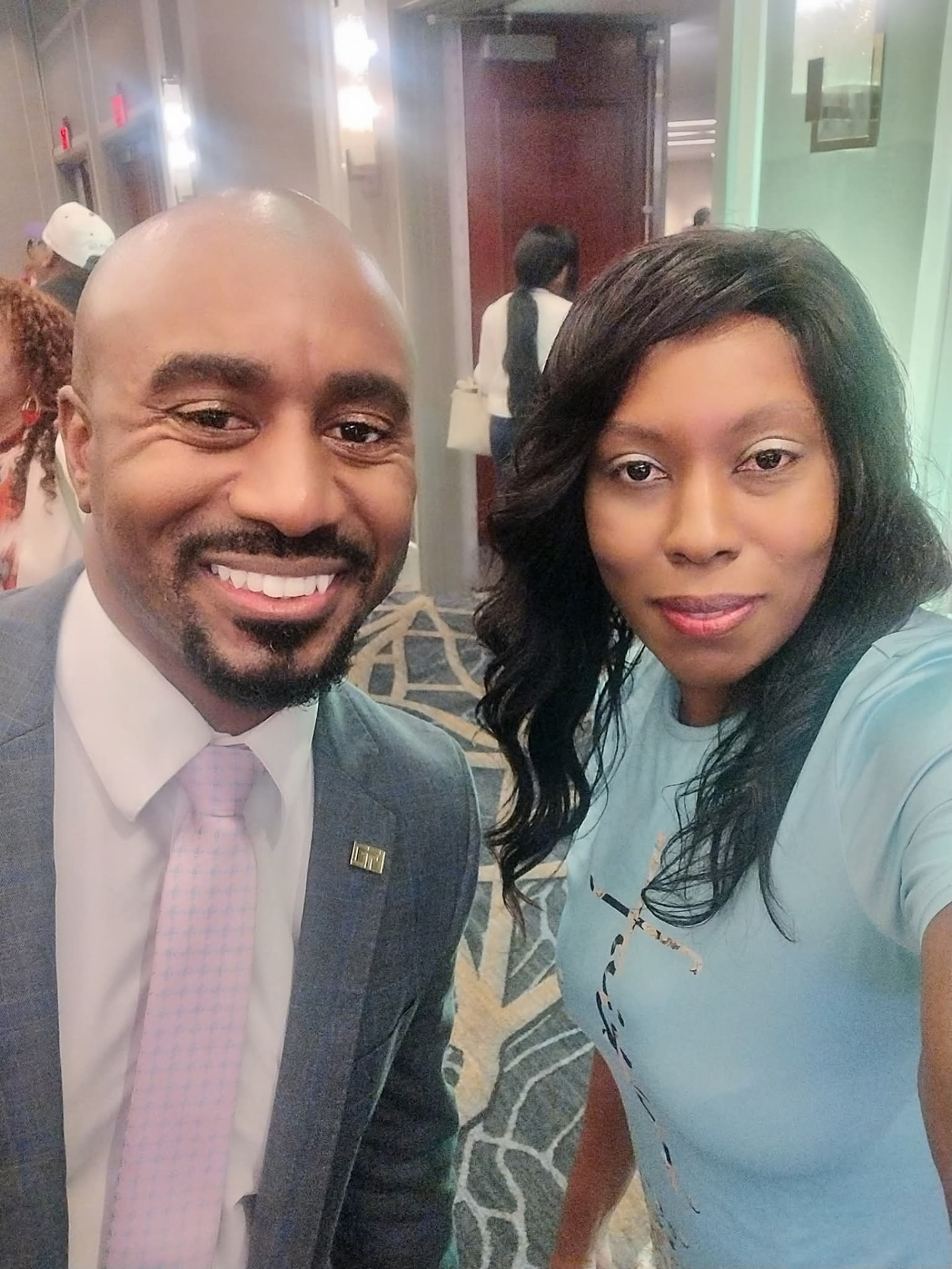 Shae Grant at a professional industry event